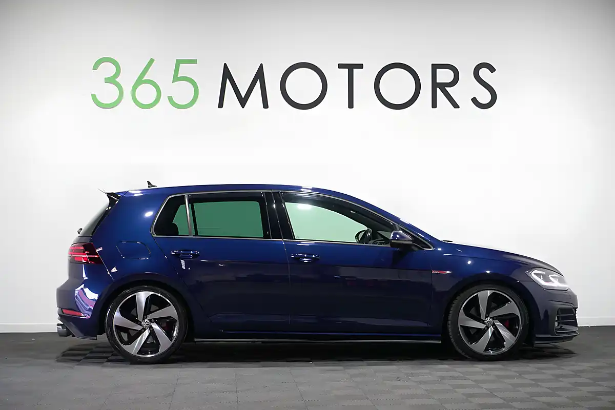 Used 2018 Volkswagen Golf GTI Atlantic Blue - Interior and Exterior details 11