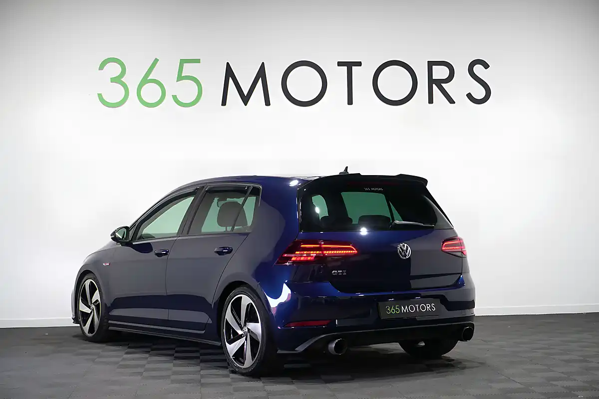 Used 2018 Volkswagen Golf GTI Atlantic Blue - Interior and Exterior details 2
