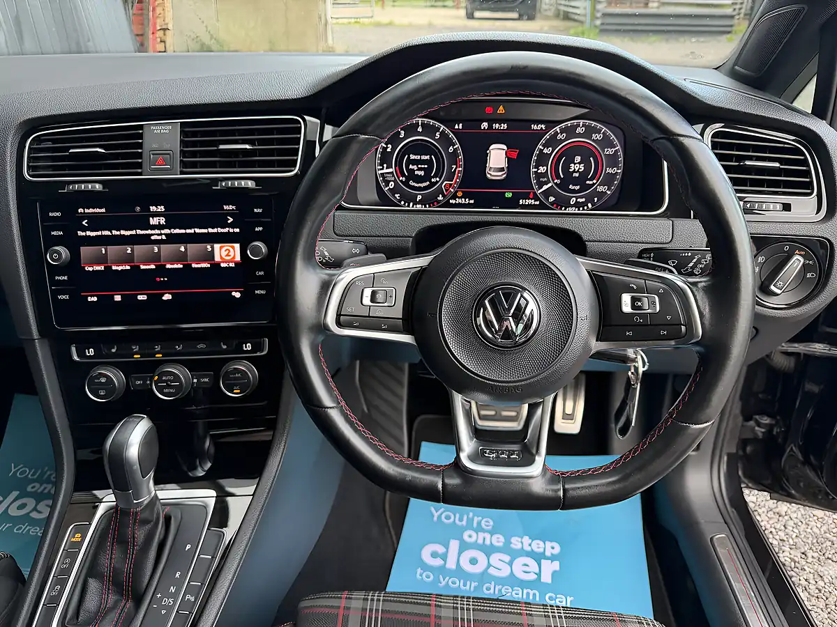 Used 2018 Volkswagen Golf GTI Black - Interior and Exterior details 13