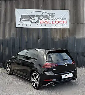 Used 2018 Volkswagen Golf GTI Black - Interior and Exterior details 7