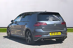 Used 2018 Volkswagen Golf GTI Blue - Interior and Exterior details 9