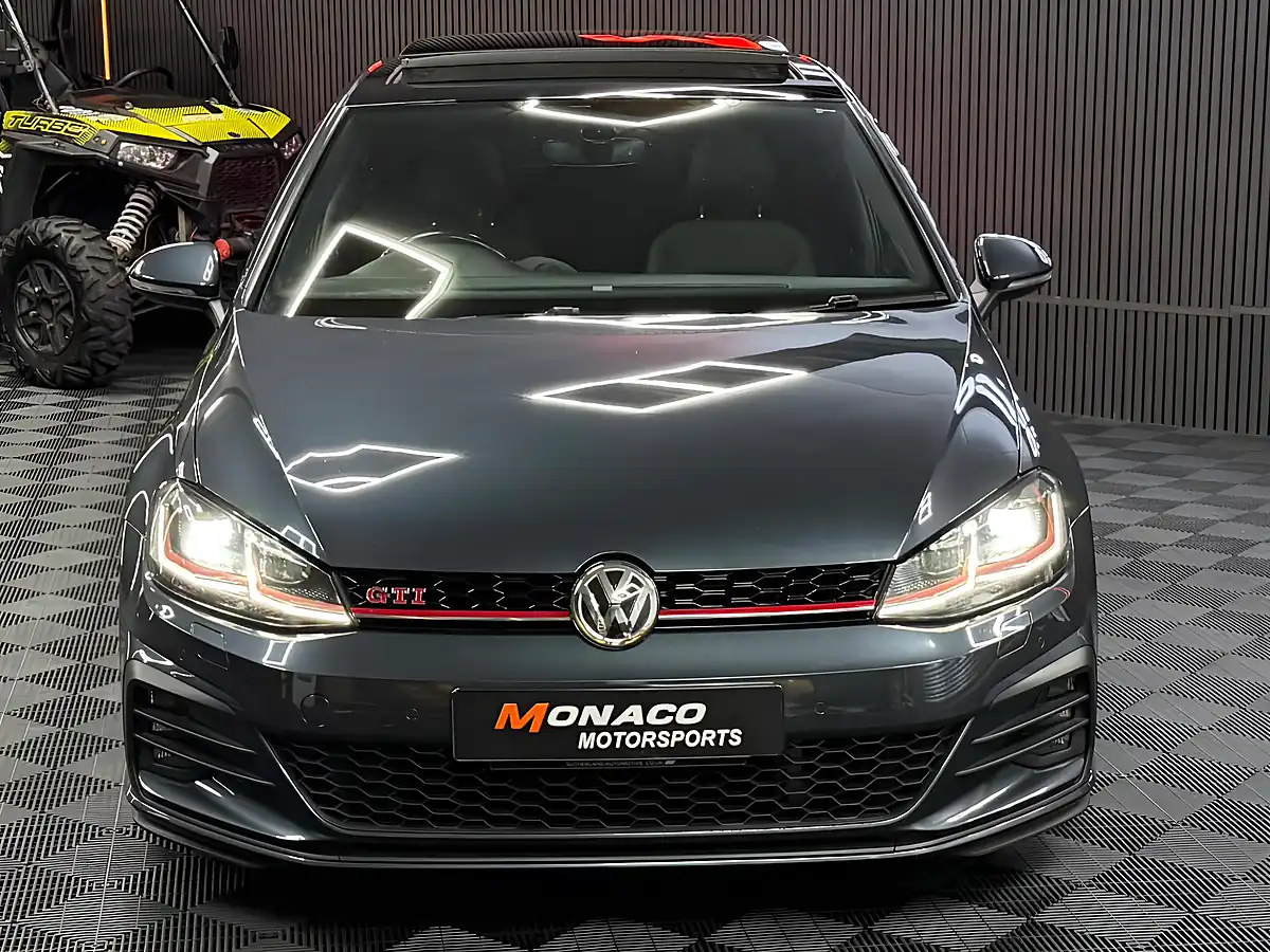 Used 2018 Volkswagen Golf GTI Performance Blue - Interior and Exterior details 2