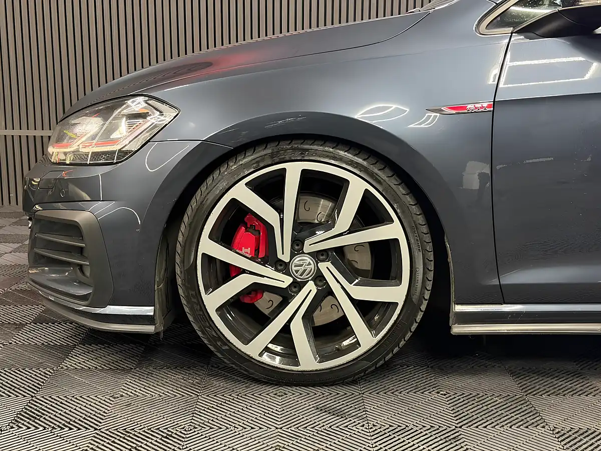 Used 2018 Volkswagen Golf GTI Performance Blue - Interior and Exterior details 8