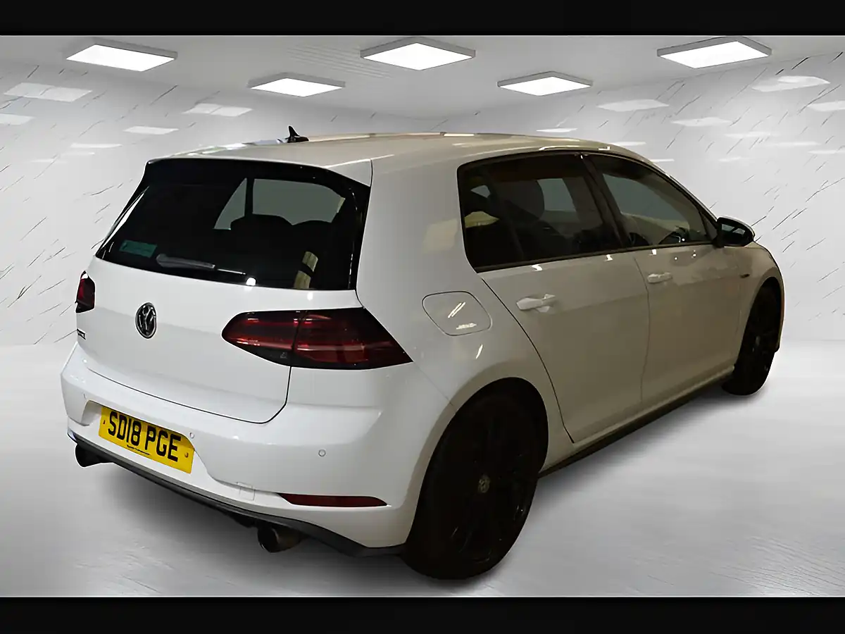 Used 2018 Volkswagen Golf GTI Pure White - Interior and Exterior details 8