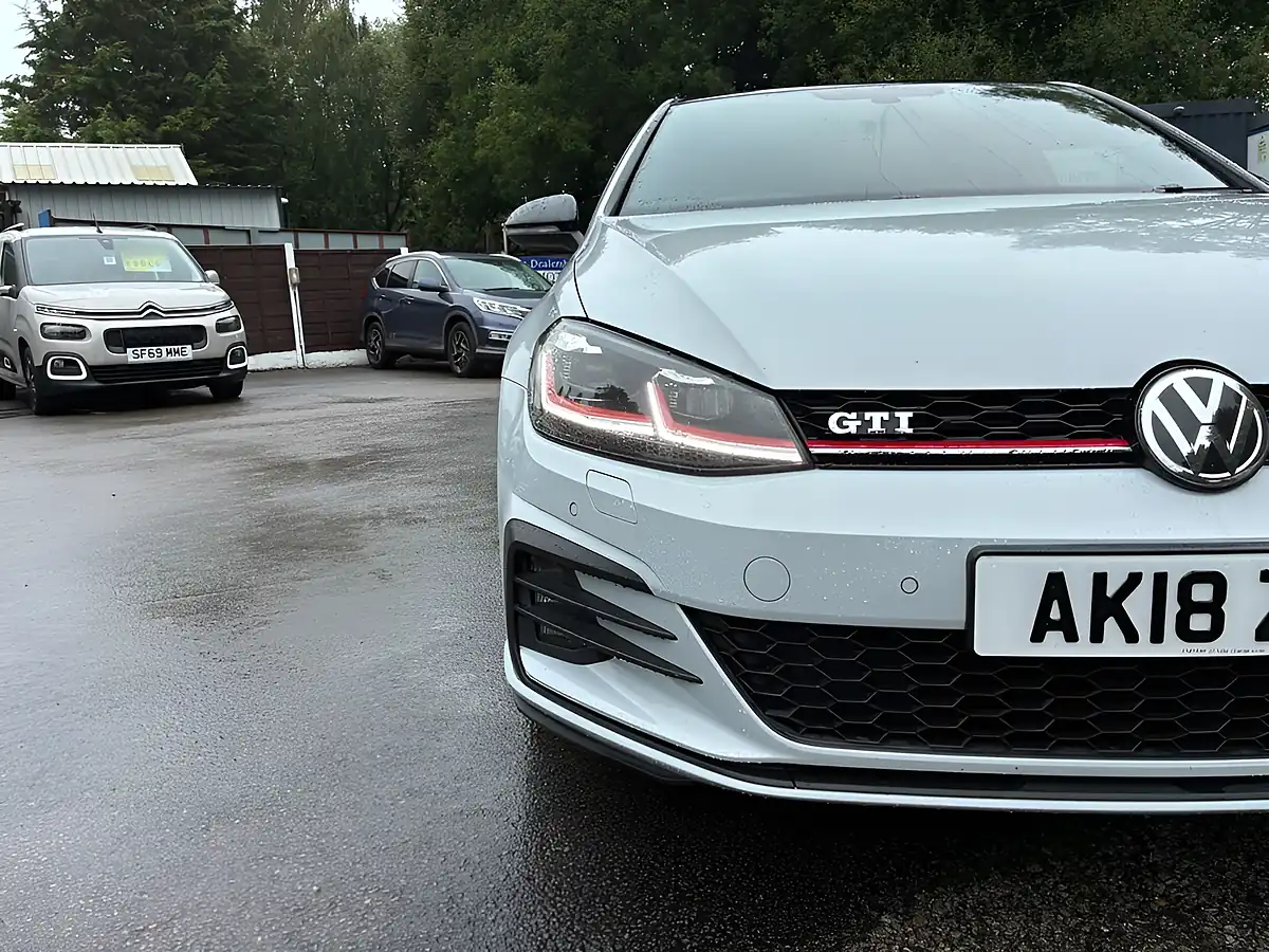 Used 2018 Volkswagen Golf GTI Silver - Interior and Exterior details 4