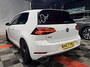 Used 2018 Volkswagen Golf GTI White - Interior and Exterior details 10