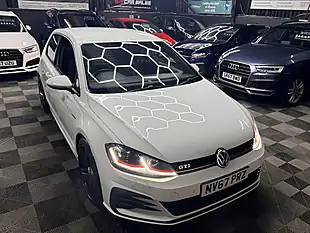 Used 2018 Volkswagen Golf GTI White - Interior and Exterior details 4