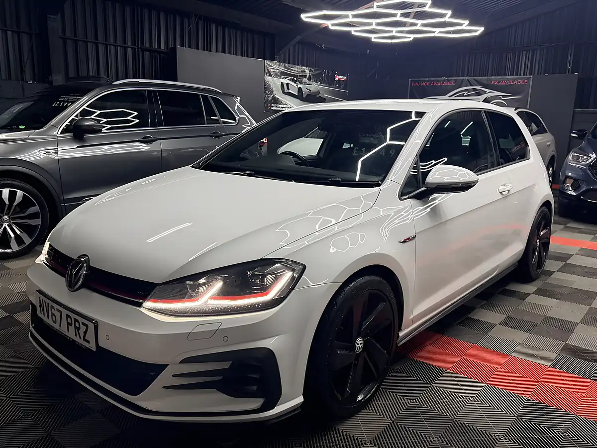 Used 2018 Volkswagen Golf GTI White - Interior and Exterior details 6