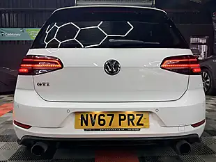 Used 2018 Volkswagen Golf GTI White - Interior and Exterior details 7