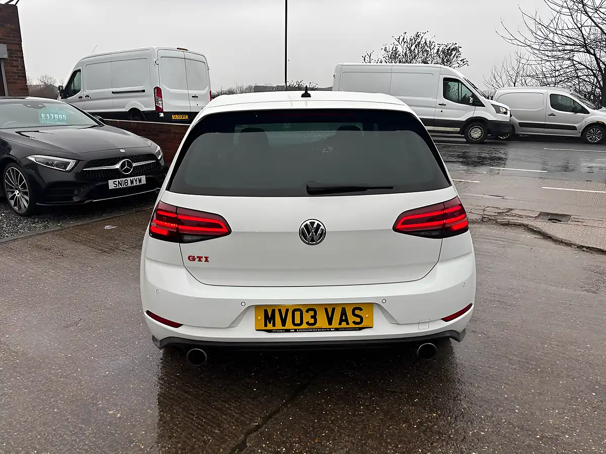 Used 2018 Volkswagen Golf GTI White - Interior and Exterior details 9