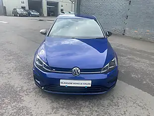 Used 2018 Volkswagen Golf R Blue - Interior and Exterior details 2