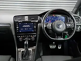 Used 2018 Volkswagen Golf R Blue - Interior and Exterior details 11