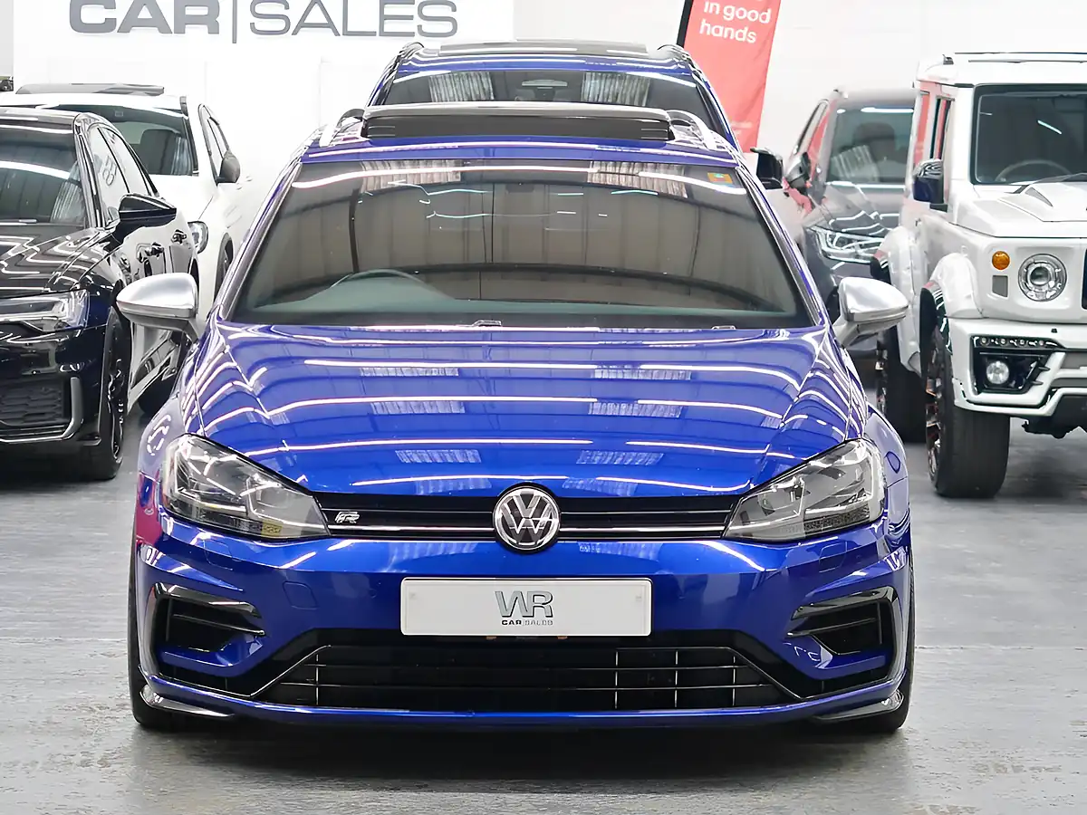 Used 2018 Volkswagen Golf R Blue - Interior and Exterior details 2