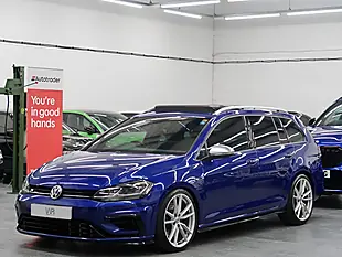 Used 2018 Volkswagen Golf R Blue - Interior and Exterior details 6