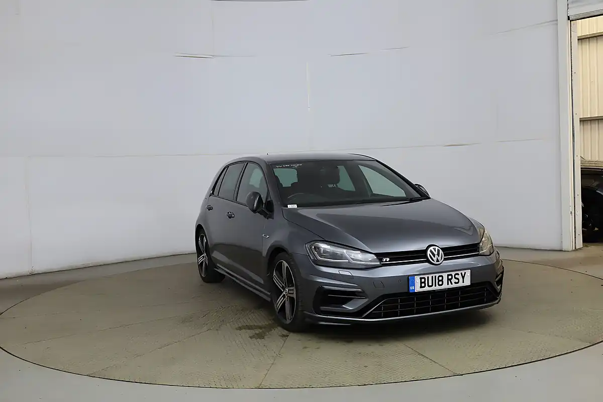 Used 2018 Volkswagen Golf R Grey - Interior and Exterior details 3