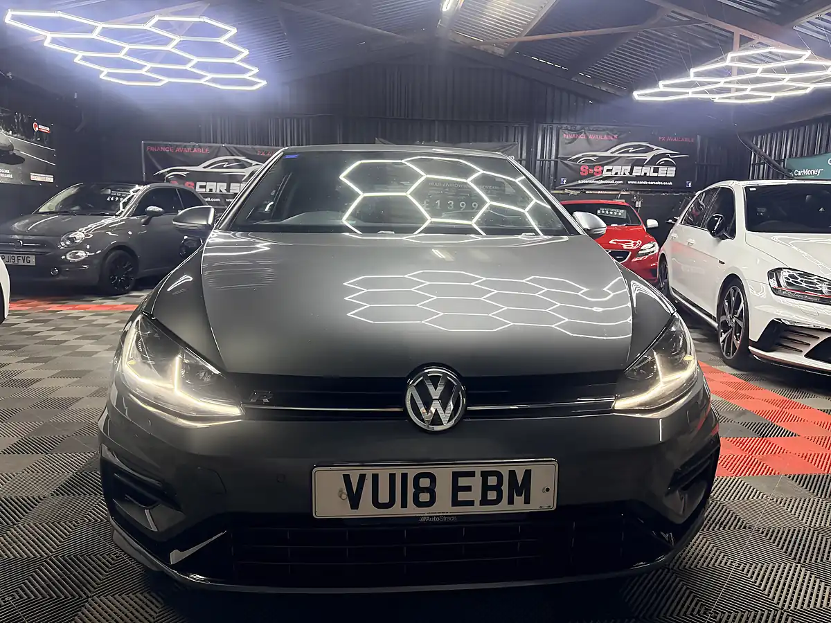 Used 2018 Volkswagen Golf R Grey - Interior and Exterior details 4