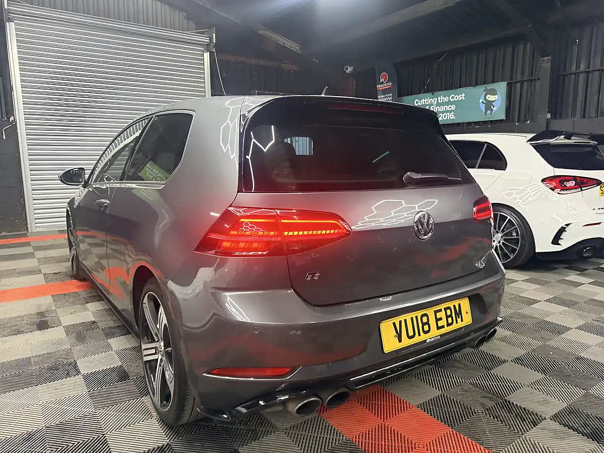 Used 2018 Volkswagen Golf R Grey - Interior and Exterior details 7