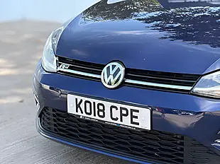 Used 2018 Volkswagen Golf R-Line Atlantic Blue - Interior and Exterior details 14