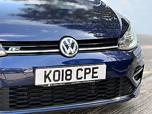 Used 2018 Volkswagen Golf R-Line Atlantic Blue - Interior and Exterior details 3