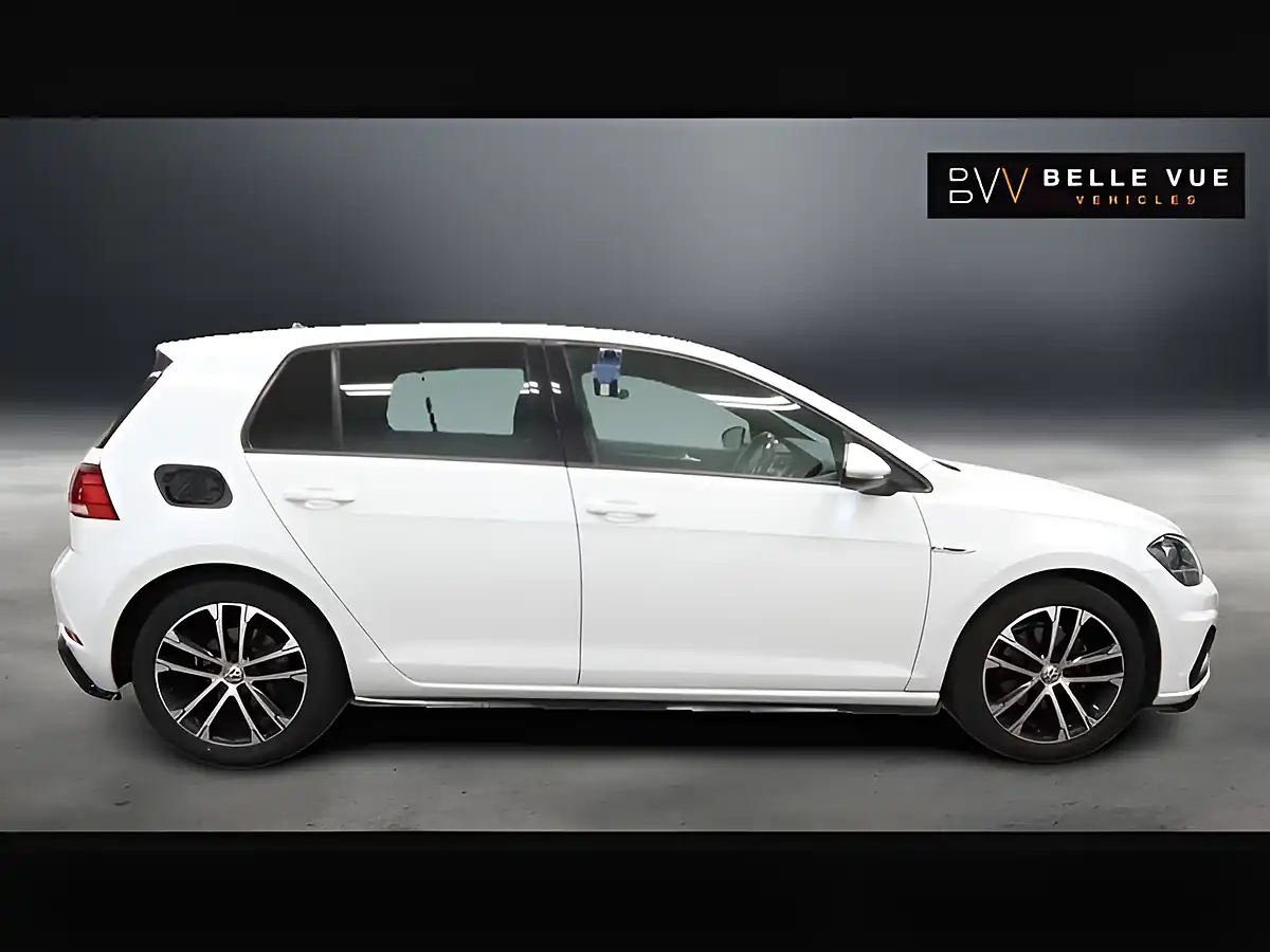 Used 2018 Volkswagen Golf R-Line Pure White - Interior and Exterior details 2