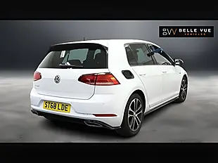 Used 2018 Volkswagen Golf R-Line Pure White - Interior and Exterior details 4