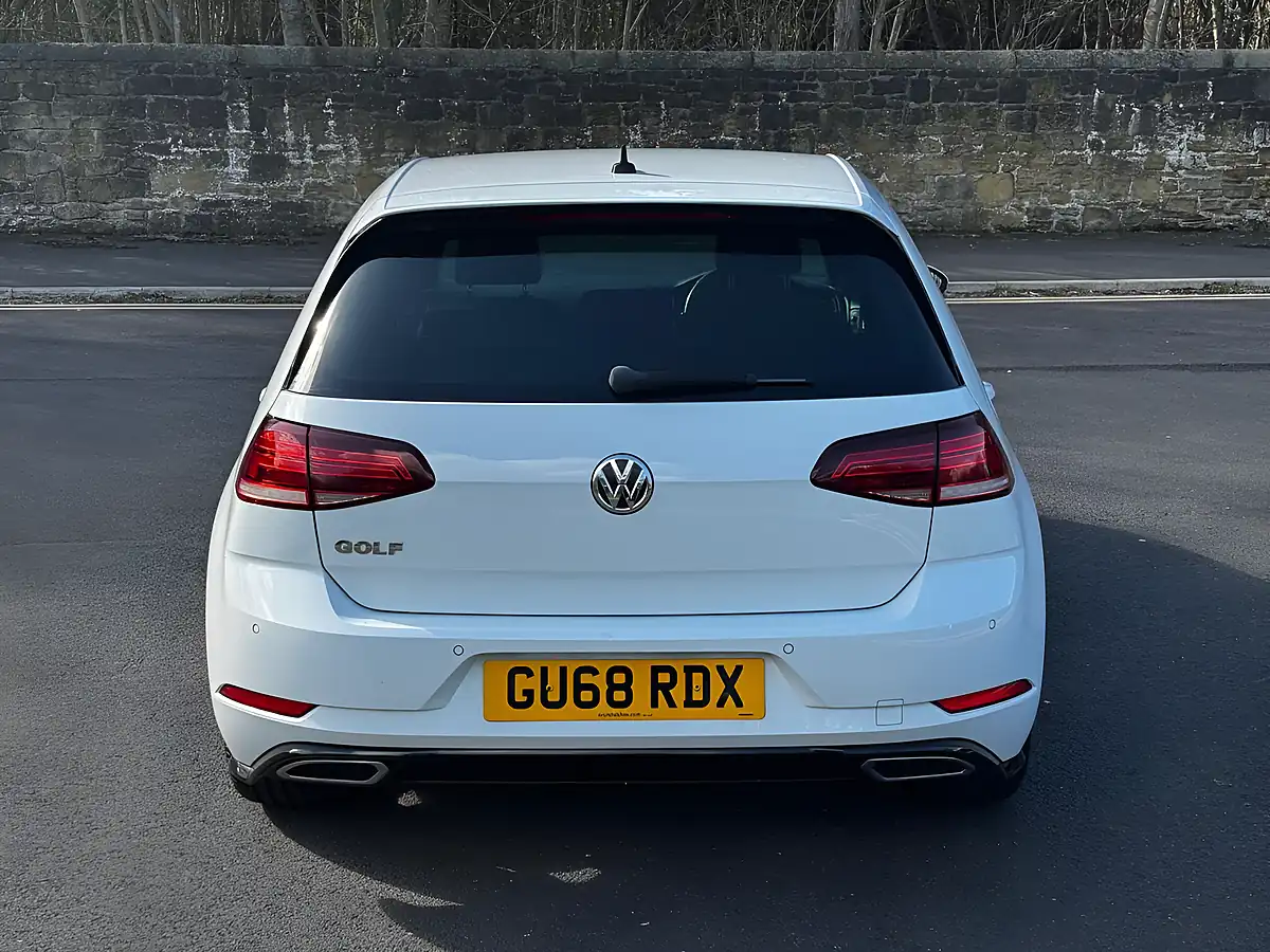 Used 2018 Volkswagen Golf R-Line White - Interior and Exterior details 11