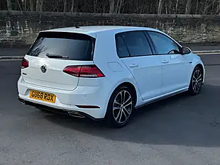 Used 2018 Volkswagen Golf R-Line White - Interior and Exterior details 13
