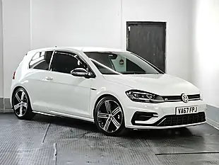 Used 2018 Volkswagen Golf R Pure White - Interior and Exterior details 4