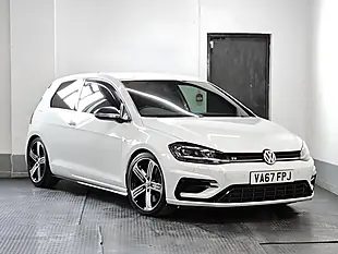 Used 2018 Volkswagen Golf R Pure White - Interior and Exterior details 5