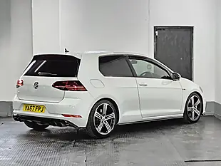 Used 2018 Volkswagen Golf R Pure White - Interior and Exterior details 7