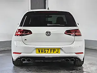 Used 2018 Volkswagen Golf R Pure White - Interior and Exterior details 8
