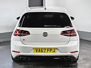 Used 2018 Volkswagen Golf R Pure White - Interior and Exterior details 9