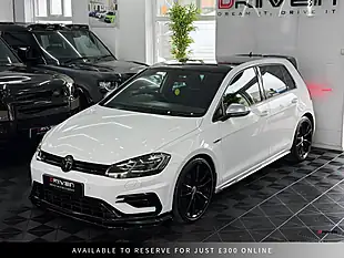 Used 2018 Volkswagen Golf R White - Interior and Exterior details 11