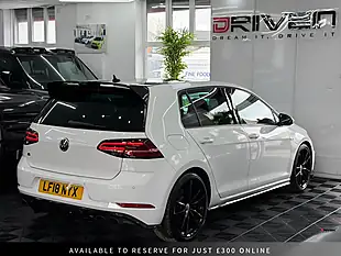 Used 2018 Volkswagen Golf R White - Interior and Exterior details 15