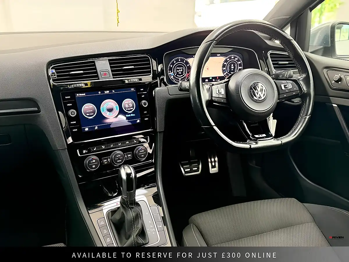 Used 2018 Volkswagen Golf R White - Interior and Exterior details 17