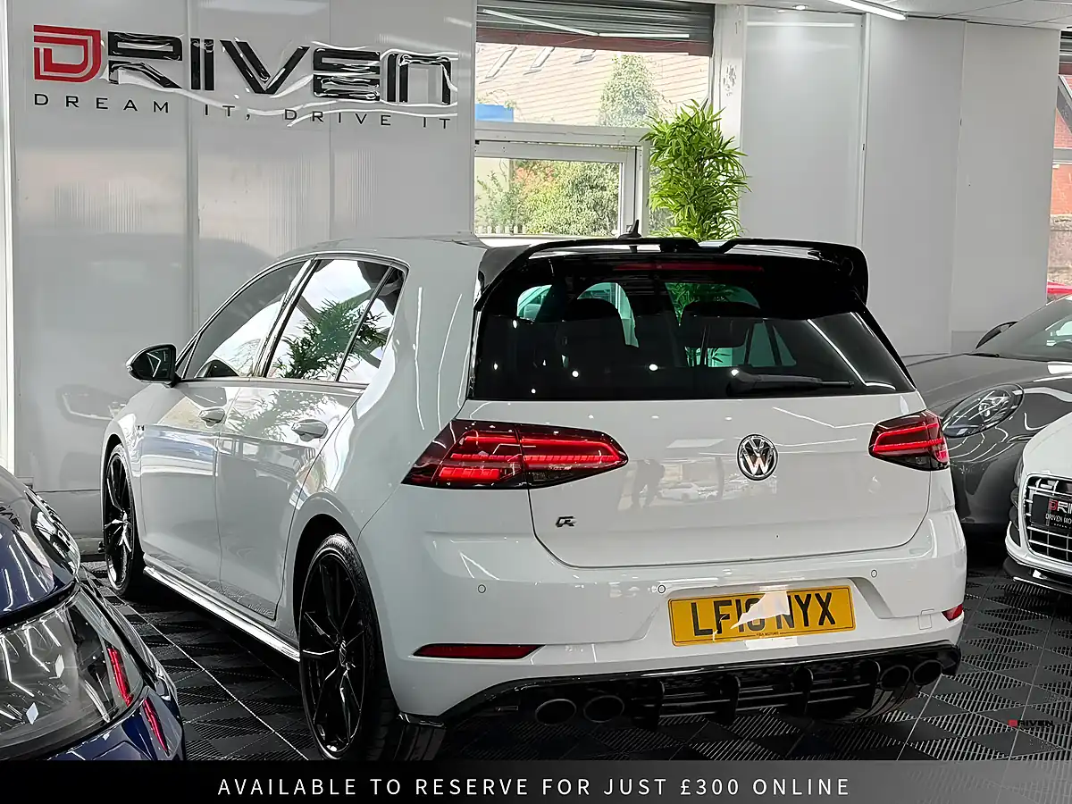 Used 2018 Volkswagen Golf R White - Interior and Exterior details 2
