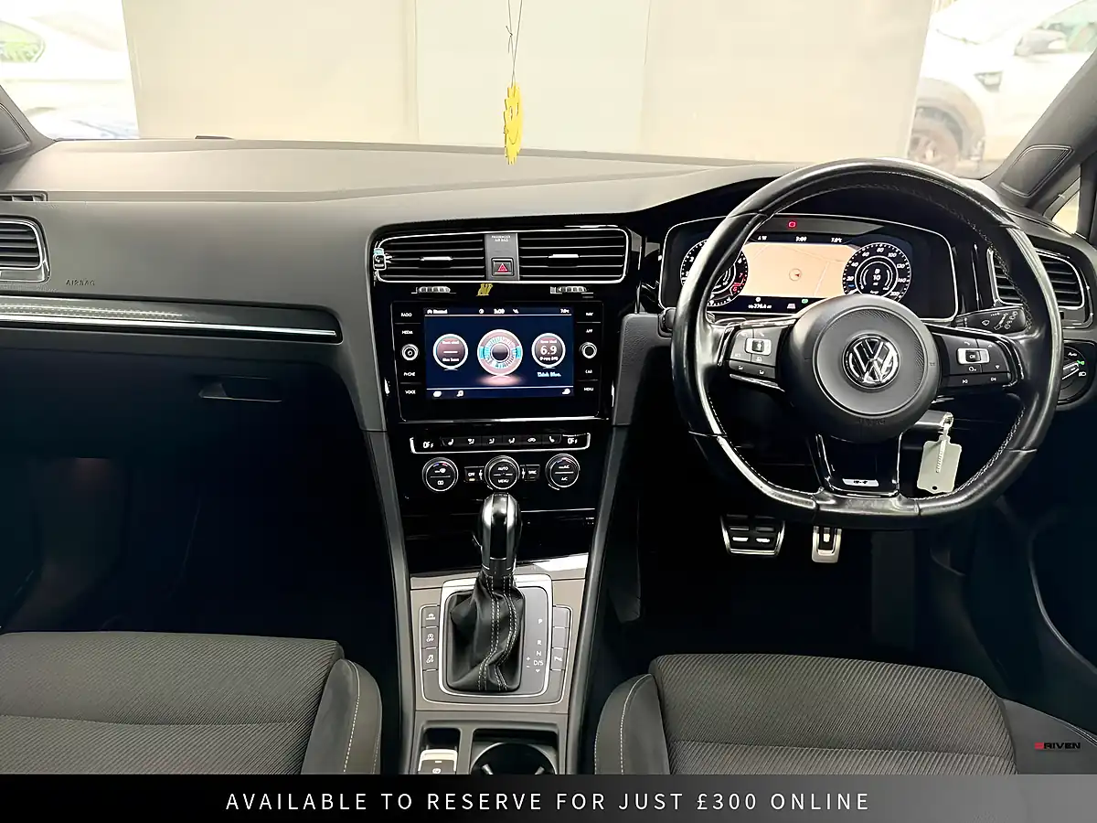 Used 2018 Volkswagen Golf R White - Interior and Exterior details 4