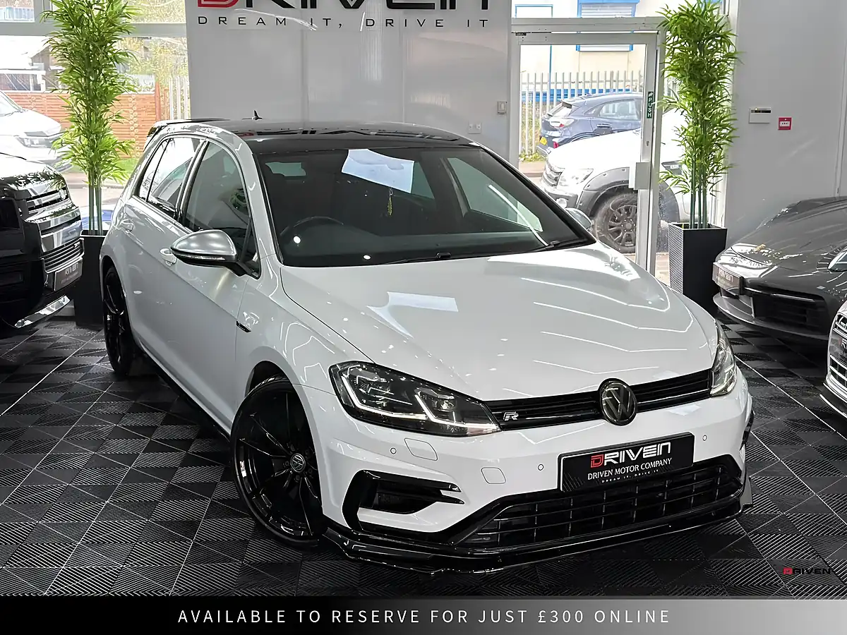 Used 2018 Volkswagen Golf R White - Interior and Exterior details 5