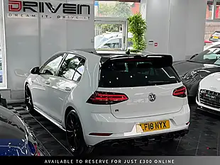 Used 2018 Volkswagen Golf R White - Interior and Exterior details 7