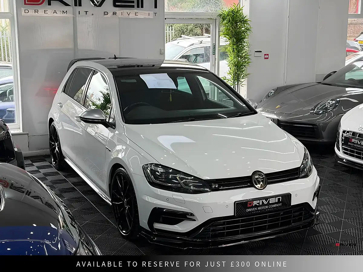 Used 2018 Volkswagen Golf R White - Interior and Exterior details 9