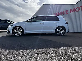 Used 2018 Volkswagen Golf R White - Interior and Exterior details 11