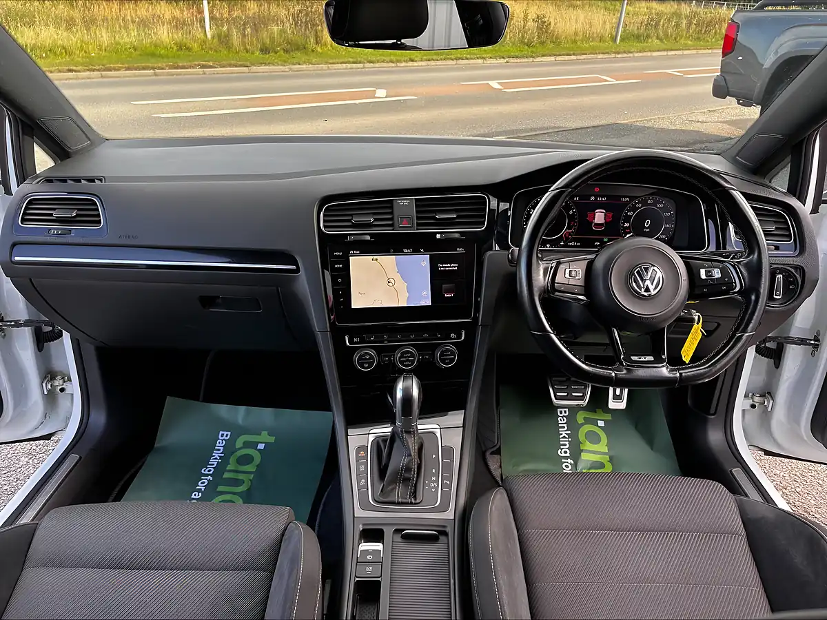 Used 2018 Volkswagen Golf R White - Interior and Exterior details 14