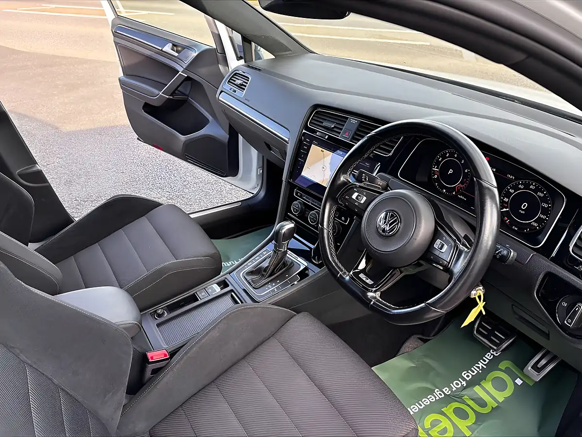 Used 2018 Volkswagen Golf R White - Interior and Exterior details 17