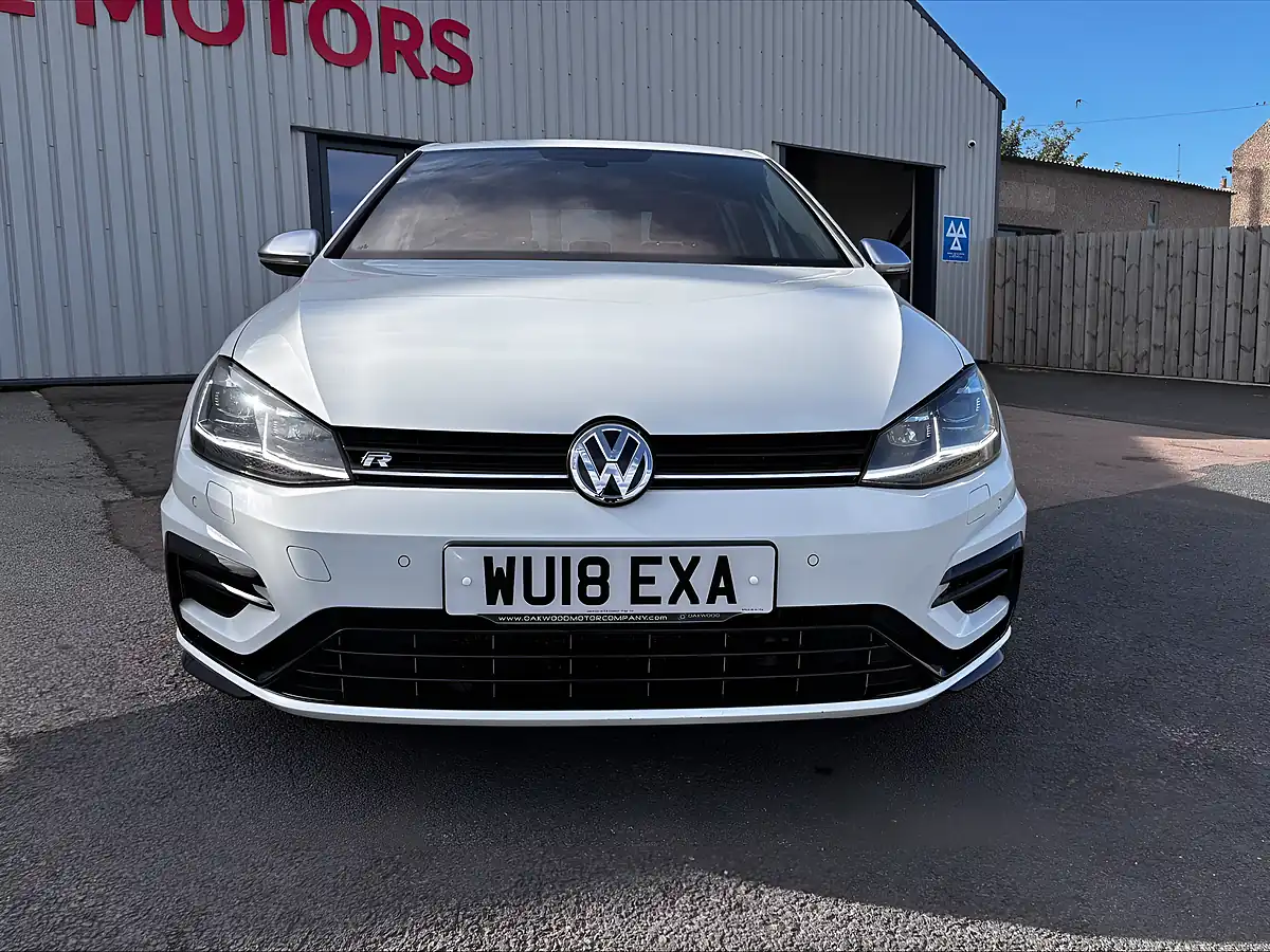 Used 2018 Volkswagen Golf R White - Interior and Exterior details 2