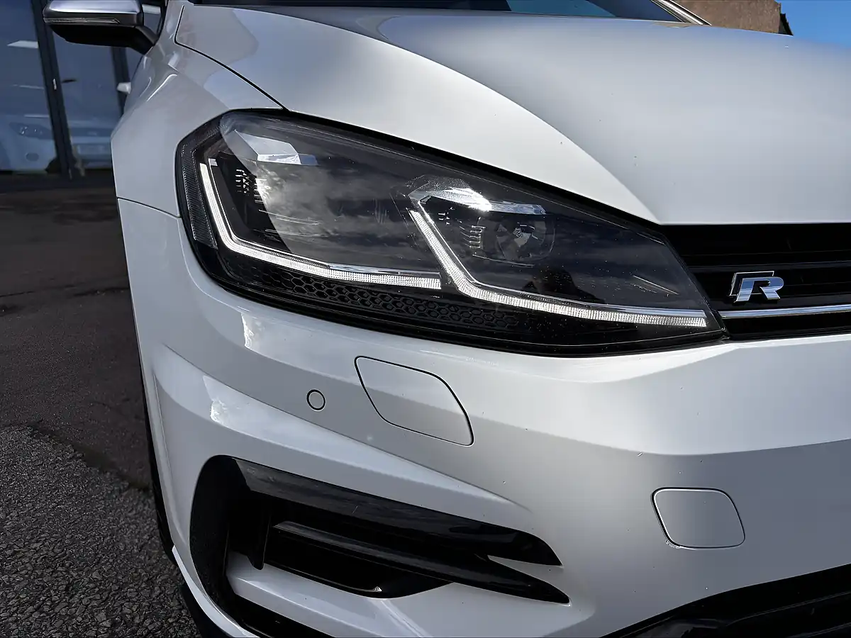 Used 2018 Volkswagen Golf R White - Interior and Exterior details 4