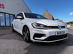 Used 2018 Volkswagen Golf R White - Interior and Exterior details 5