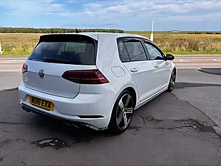 Used 2018 Volkswagen Golf R White - Interior and Exterior details 7
