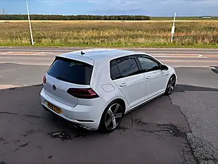 Used 2018 Volkswagen Golf R White - Interior and Exterior details 8