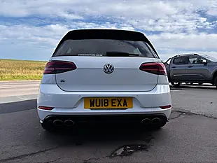 Used 2018 Volkswagen Golf R White - Interior and Exterior details 9