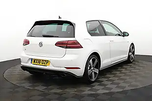 Used 2018 Volkswagen Golf R White - Interior and Exterior details 4